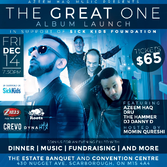 The Great One gala in support of SickKids Foundation